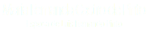 Maria Fernanda Castro de Pinto Esposa de Luis Fernando Pinto 