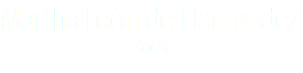 Martha León de Hernández Socia 