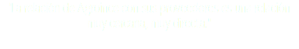 "La relación de Agroince con sus proveedores es una relación muy cercana, muy directa."