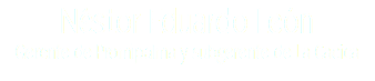 Néstor Eduardo León Gerente de Promipalma y subgerente de La Cacica 