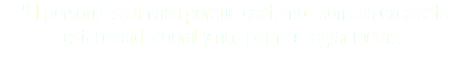 "El personal se amaña porque contamos con una excelente estabilidad laboral y nos permite lograr metas."