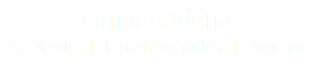 Omar Cadena Ex -Director de la planta extractora de Agroince 