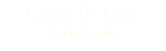 Carlos de Hart Gerente Agroince 